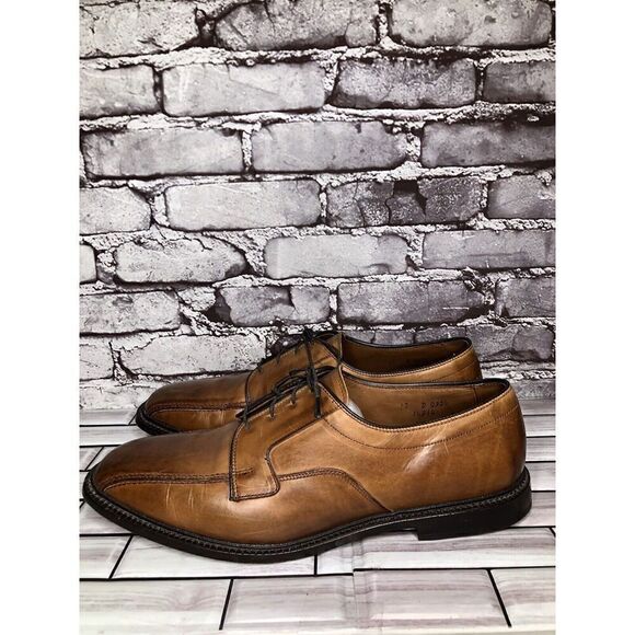 Allen Edmonds Dawson Brown Leather Derby Blucher Bicycle Dress Shoes Men Sz 13D main image 15